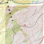 United States Geological Survey Fox Creek, CO (2001, 24000-Scale) digital map