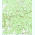 United States Geological Survey Fox Creek, TN (1946, 24000-Scale) digital map