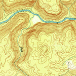 United States Geological Survey Fox Creek, TN (1949, 24000-Scale) digital map