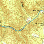 United States Geological Survey Fox Creek, TN (1949, 24000-Scale) digital map