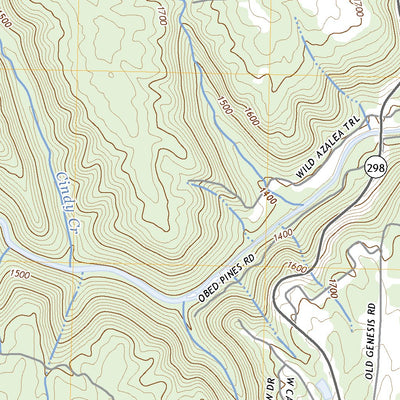 United States Geological Survey Fox Creek, TN (2022, 24000-Scale) digital map