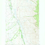 United States Geological Survey Fox Gulch, MT (1978, 24000-Scale) digital map