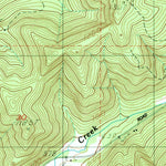 United States Geological Survey Fox Hollow, OR (1984, 24000-Scale) digital map