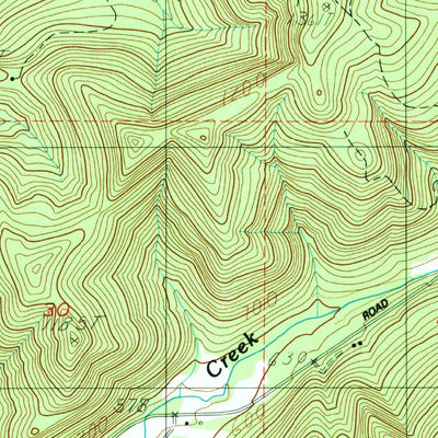 United States Geological Survey Fox Hollow, OR (1984, 24000-Scale) digital map