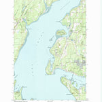 United States Geological Survey Fox Island, WA (1953, 24000-Scale) digital map