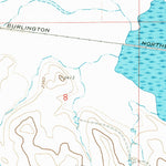 United States Geological Survey Fox Lake, MT (1972, 24000-Scale) digital map