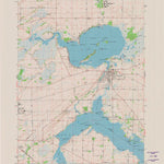 United States Geological Survey Fox Lake, WI (1980, 24000-Scale) digital map