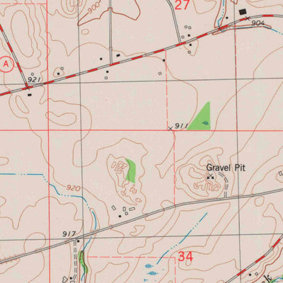 United States Geological Survey Fox Lake, WI (1980, 24000-Scale) digital map