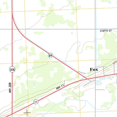 United States Geological Survey Fox, MN (2013, 24000-Scale) digital map
