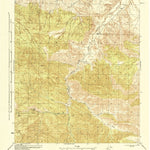 United States Geological Survey Fox Mountain, CA (1944, 31680-Scale) digital map