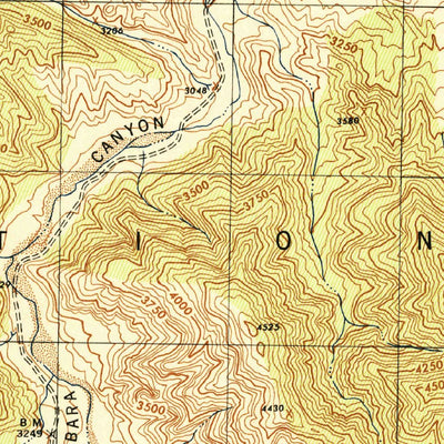 United States Geological Survey Fox Mountain, CA (1944, 31680-Scale) digital map