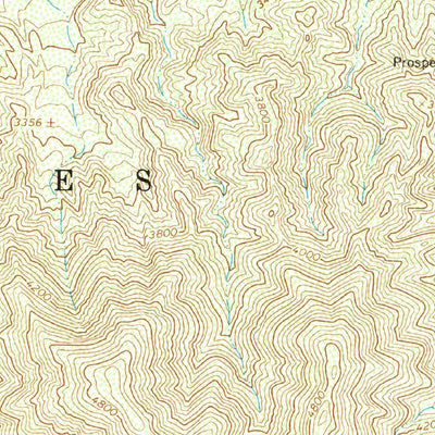 United States Geological Survey Fox Mountain, CA (1964, 24000-Scale) digital map