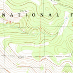 United States Geological Survey Fox, OR (1990, 24000-Scale) digital map