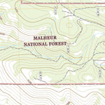 United States Geological Survey Fox, OR (2020, 24000-Scale) digital map