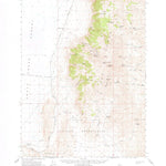 United States Geological Survey Fox Range, NV (1965, 62500-Scale) digital map