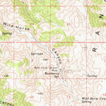 United States Geological Survey Fox Range, NV (1965, 62500-Scale) digital map