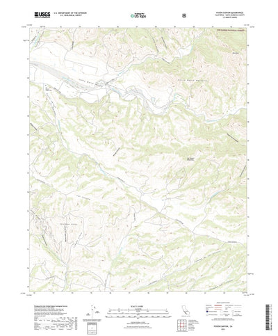 United States Geological Survey Foxen Canyon, CA (2021, 24000-Scale) digital map