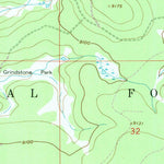 United States Geological Survey Foxpark, WY (1961, 24000-Scale) digital map