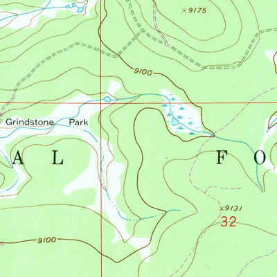 United States Geological Survey Foxpark, WY (1961, 24000-Scale) digital map