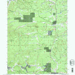United States Geological Survey Foxpark, WY (1992, 24000-Scale) digital map