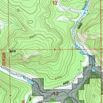 United States Geological Survey Foxpark, WY (1992, 24000-Scale) digital map