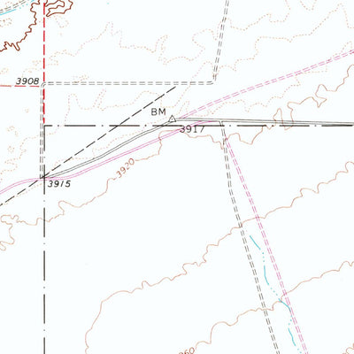 United States Geological Survey Foxtail Lake, NV (1969, 24000-Scale) digital map