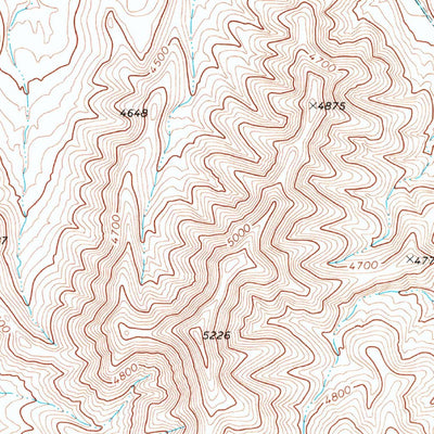 United States Geological Survey Foxtail Lake, NV (1969, 24000-Scale) digital map