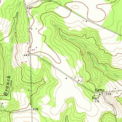 United States Geological Survey Foxtown, SC (1964, 24000-Scale) digital map