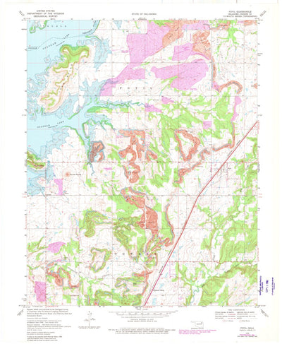 United States Geological Survey Foyil, OK (1970, 24000-Scale) digital map