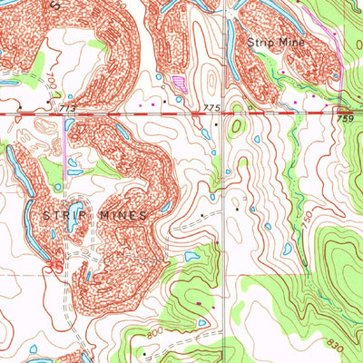 United States Geological Survey Foyil, OK (1970, 24000-Scale) digital map