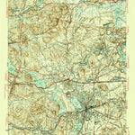United States Geological Survey Framingham, MA (1943, 31680-Scale) digital map