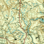 United States Geological Survey Framingham, MA (1943, 31680-Scale) digital map