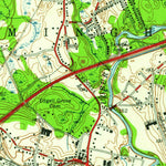 United States Geological Survey Framingham, MA (1950, 24000-Scale) digital map