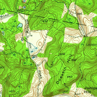 United States Geological Survey Framingham, MA (1950, 24000-Scale) digital map