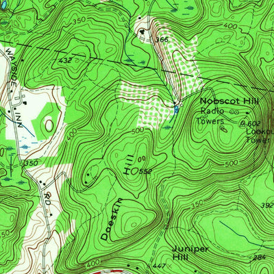 United States Geological Survey Framingham, MA (1965, 24000-Scale) digital map