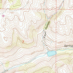 United States Geological Survey Francis Canyon, UT (1964, 24000-Scale) digital map