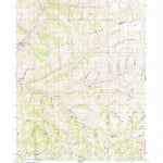 United States Geological Survey Francis Canyon, UT (1991, 24000-Scale) digital map