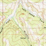 United States Geological Survey Francis Canyon, UT (1991, 24000-Scale) digital map