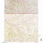 United States Geological Survey Francis Canyon, UT (1998, 24000-Scale) digital map