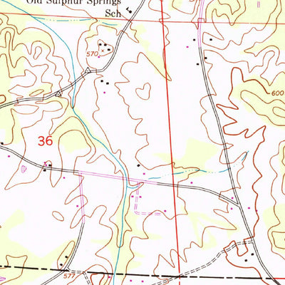 United States Geological Survey Francis Mill, AL (1947, 24000-Scale) digital map