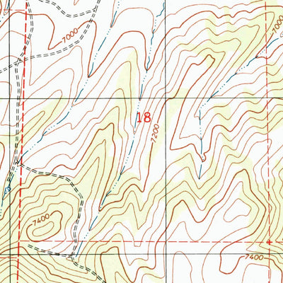 United States Geological Survey Francis, UT (1997, 24000-Scale) digital map
