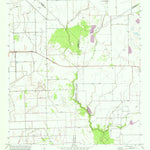 United States Geological Survey Francitas NE, TX (1952, 24000-Scale) digital map