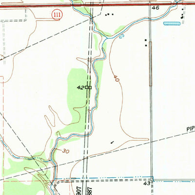 United States Geological Survey Francitas NE, TX (1995, 24000-Scale) digital map