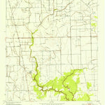 United States Geological Survey Francitas NW, TX (1952, 24000-Scale) digital map
