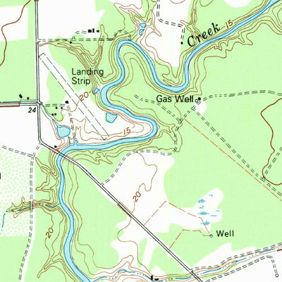 United States Geological Survey Francitas, TX (1995, 24000-Scale) digital map