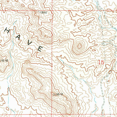 United States Geological Survey Franconia, AZ (1970, 24000-Scale) digital map