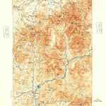 United States Geological Survey Franconia, NH (1932, 62500-Scale) digital map