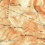 United States Geological Survey Franconia, NH (1932, 62500-Scale) digital map