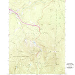 United States Geological Survey Franconia, NH (1967, 24000-Scale) digital map