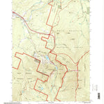 United States Geological Survey Franconia, NH (1995, 24000-Scale) digital map